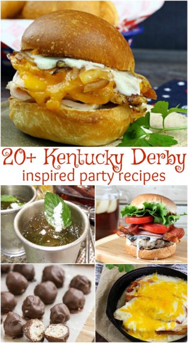 Kentucky Derby inspired recipes