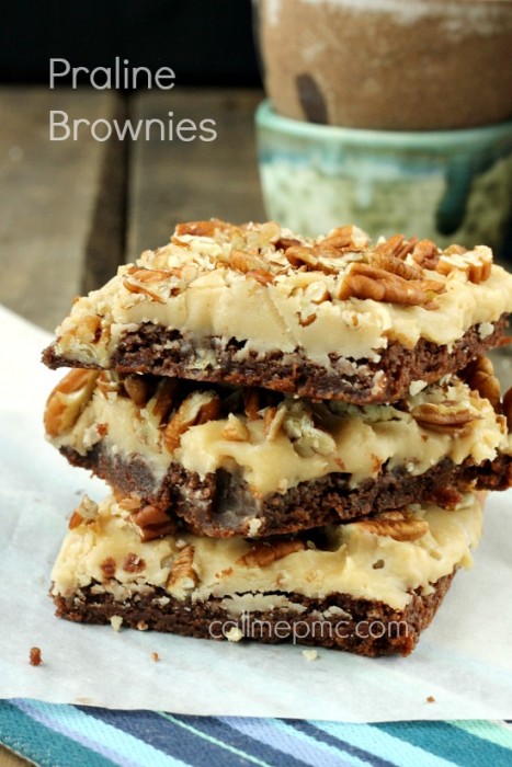 Praline Brownies