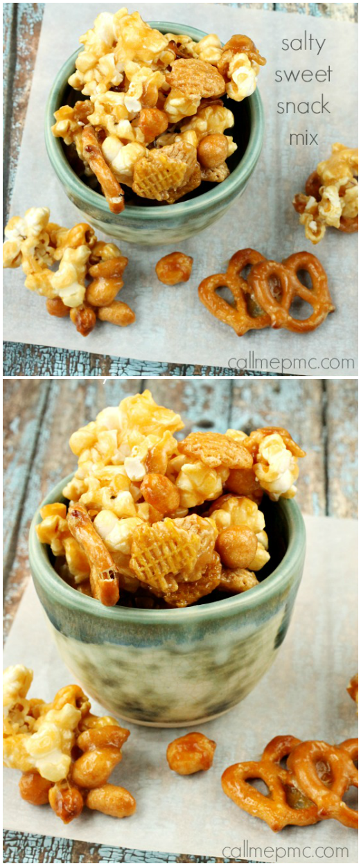 Salty Sweet Caramel Snack Mix