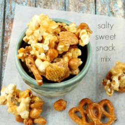 Salty Sweet Caramel Snack Mix