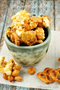 Salty Sweet Caramel Snack Mix