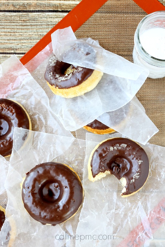 Baked Donuts Chocolate Frosting