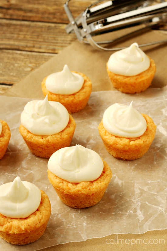 Orange Cookie Cups 