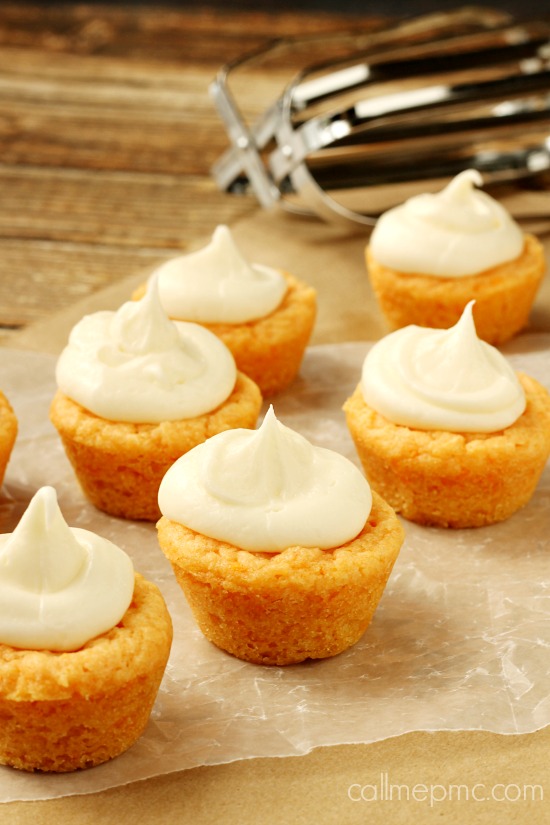 Orange Cookie Cups 