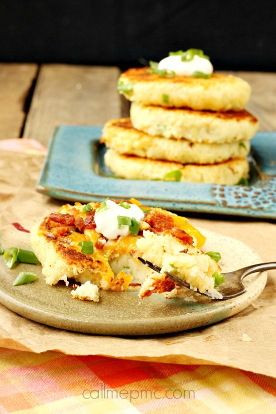 Parmesan Mashed Potato Cakes 