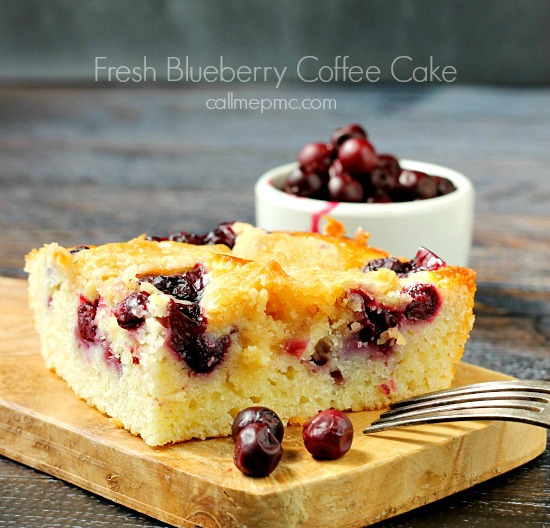 Fresh Blueberry Coffee Cake