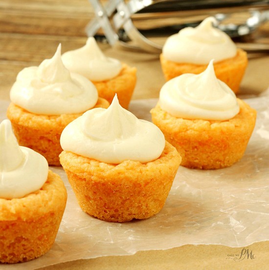 Orange Cookie Cups