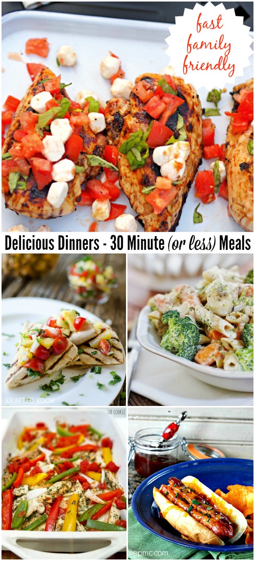 Delicious Dinners | 30 Minutes Meals or Less > Call Me PMc