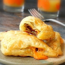 Bacon Cheddar Croissant Turnovers