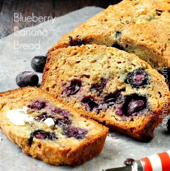 BLUEBERRY BANANA BREAD WITH ALMOND MILK