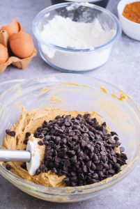 chocolate chip cookie dough