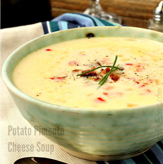 Potato Pimento Sopa de Queijo Pimento