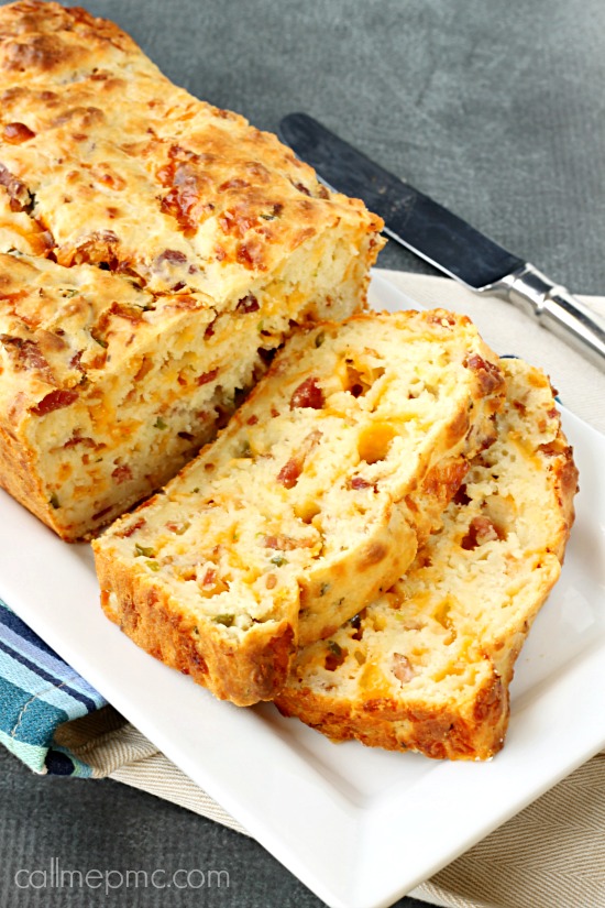 Bacon cheddar cheese Jalapeno Popper Bread