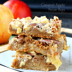 Caramel Apple Pecan Bars