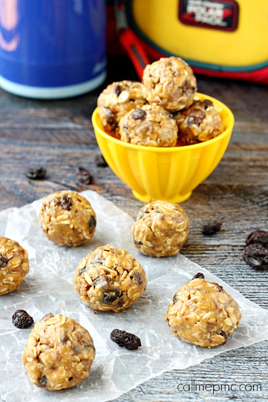 Oatmeal Raisin Energy Balls 