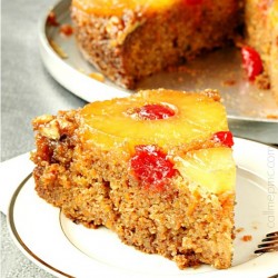 Pineapple Upside-Down Carrot Cake