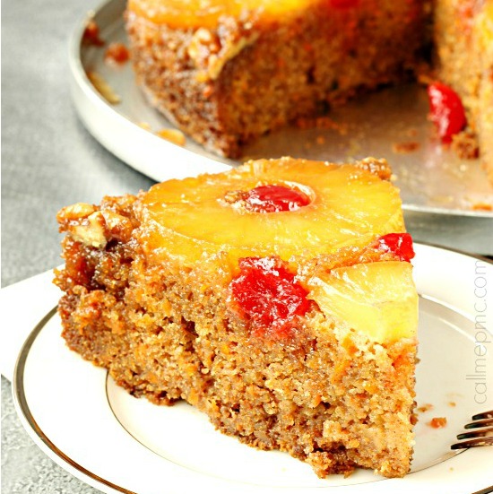 Pineapple Upside-Down Carrot Cake