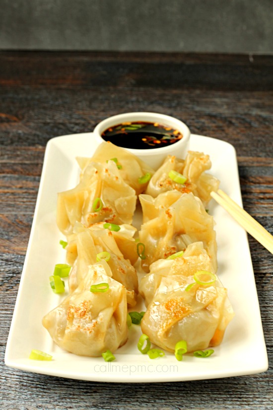 Fill your plate with EAsy Pork Pot Stickers they're are stuffed with pork and vegetables. Pork Pot Stickers