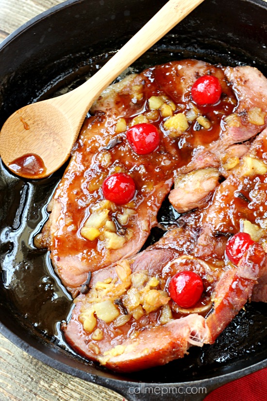 ham steak recipe with brown sugar. Brown Sugar Ham Steak Recipe takes all the flavors of that holiday ham without all the leftovers! Ham Steak is just the right size for a family of four. Enjoy your favorite holiday ham all year! Brown Sugar Ham Steak Recipe