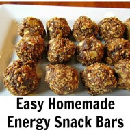 Homemade Energy Snack Bars