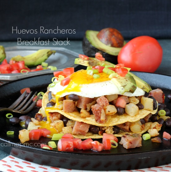 Huevos Rancheros Breakfast Stack