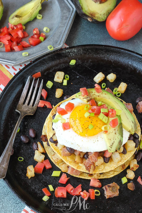 Rancheros with eggs