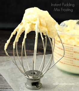 Instant Pudding Mix Frosting