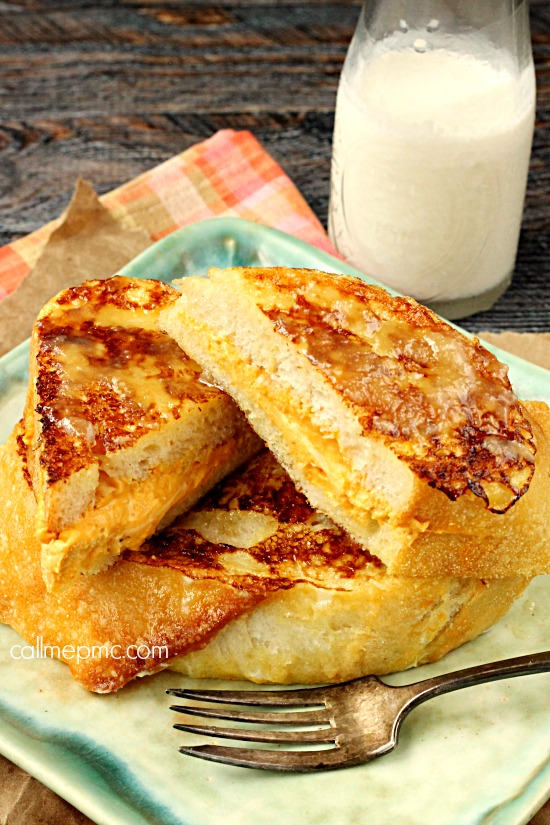 Pumpkin Cream Cheese French Toast