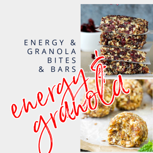 HOMEMADE ENERGY SNACK BARS