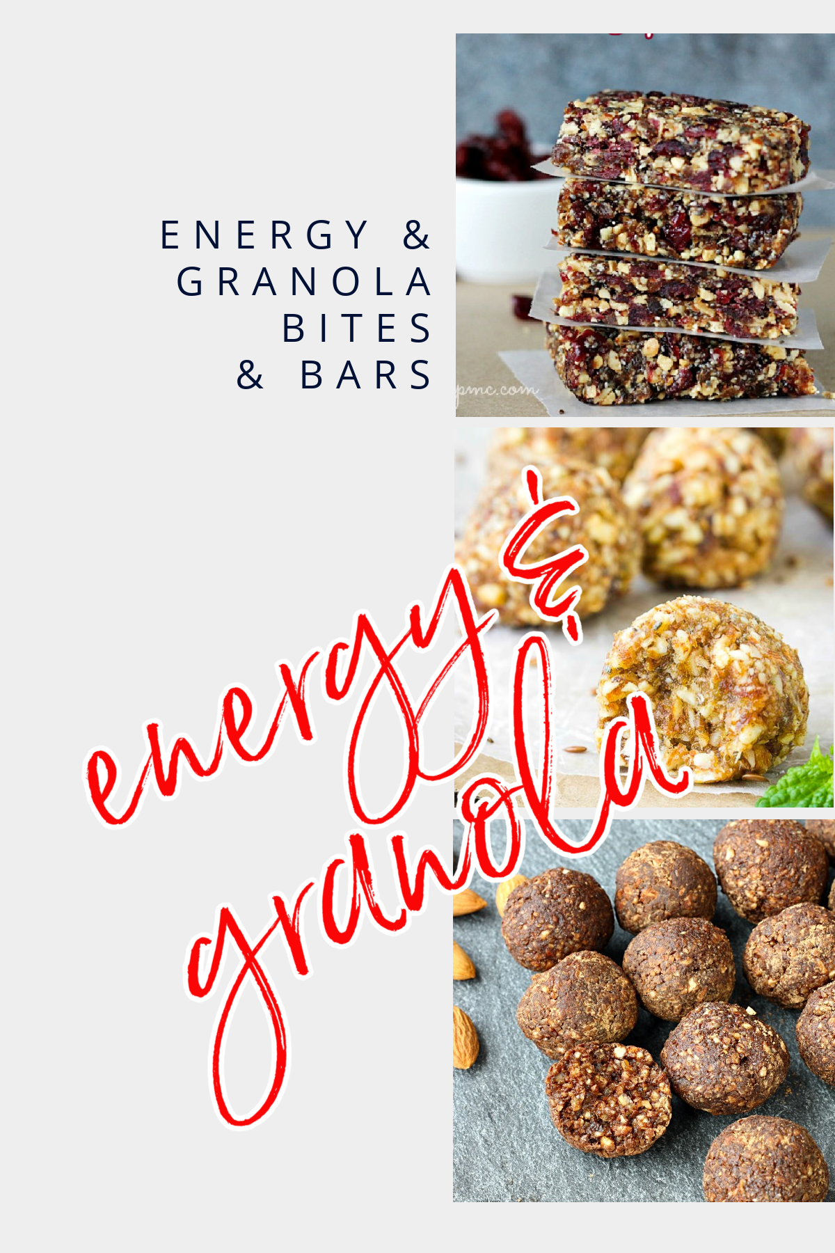 Homemade Energy Snack Bars a collection of tasty and nutrient dense snacks 