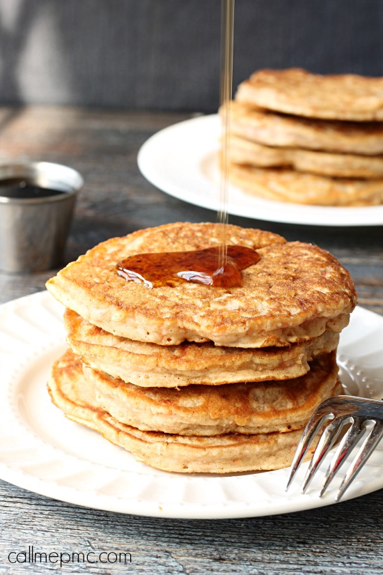 Carrot Cake Pancakes. 