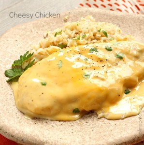 ONE POT CHEESY CHICKEN