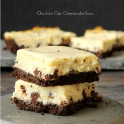 Chocolate Chip Cheesecake Bars