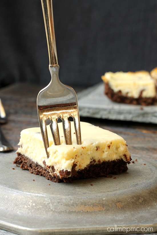 Chocolate Chip Cheesecake Bars