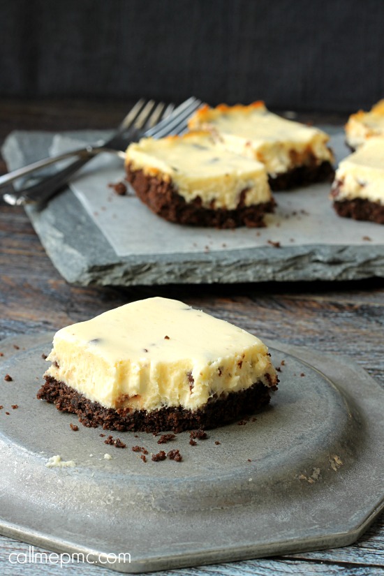 Chocolate Chip Cheesecake Bars 