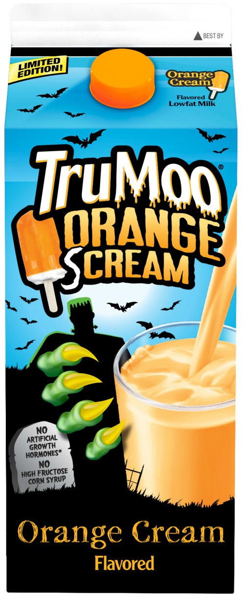 TruMoo Orange Scream milk Orange Scream Carton milk TruMoo, Monster Mash Float Drink