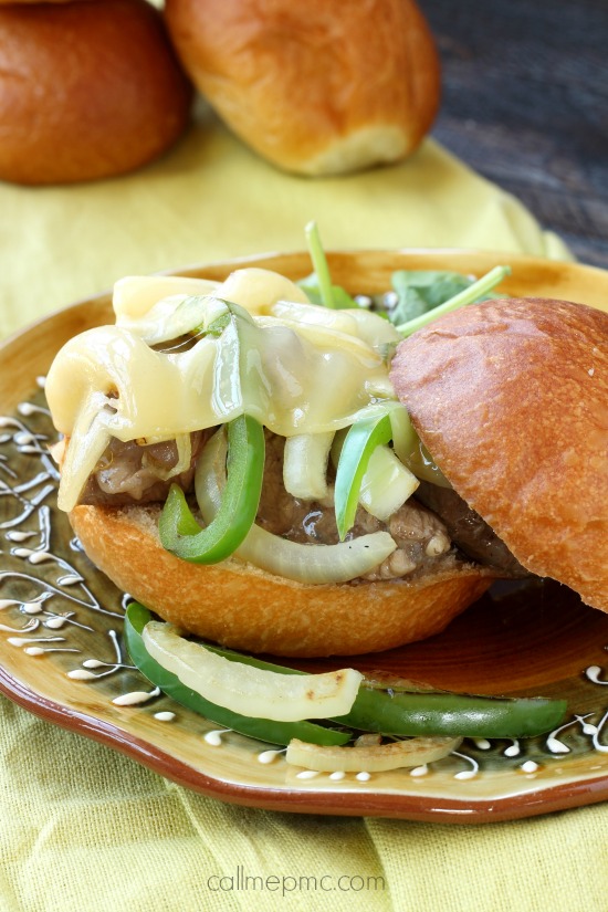 Philly Cheesesteak Sliders