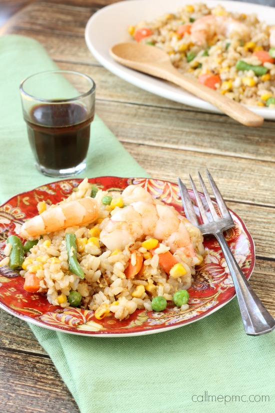 Shrimp Vegetable Fried Rice