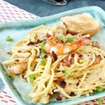 Spaghetti Carbonara Shrimp