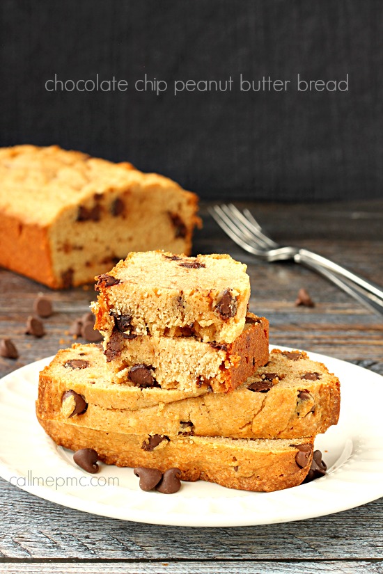 chocolate chip peanut butter bread