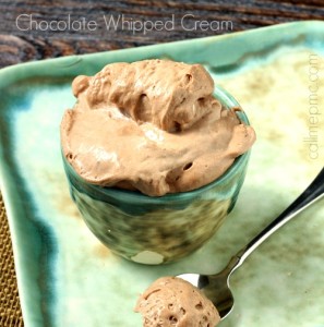 Chocolate Whipped Cream