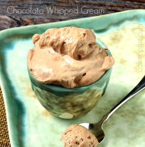 Chocolate Whipped Cream Recipe