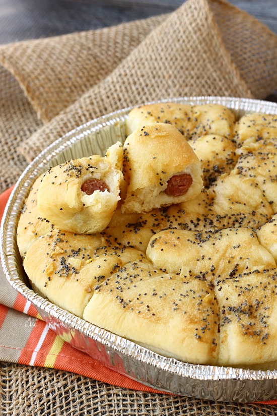 Poppy Seeds Sausage Rolls