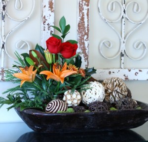 fall tablescape