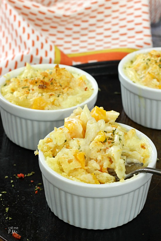 Butternut Squash Macaroni and Cheese - great way to sneak vegetables in for kids! 