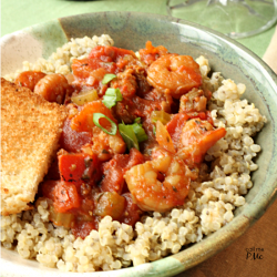 Spicy Shrimp Jambalaya Quinoa Recipe