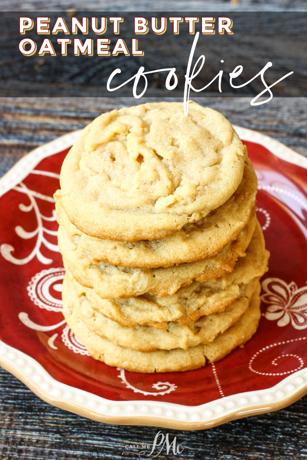 Easy Peanut Butter Oatmeal Cookie Recipe