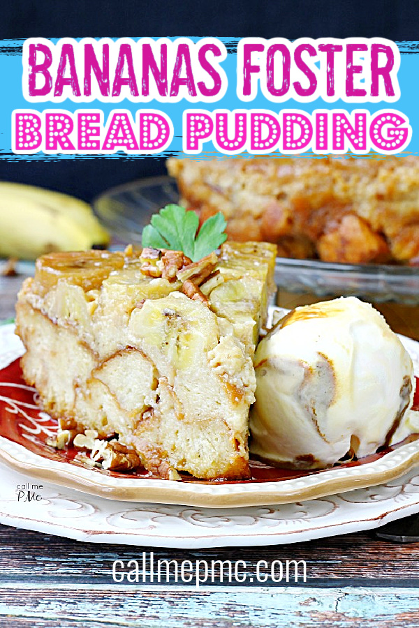 I combined two New Orleans classic desserts into this Bananas Foster Bread Pudding Recipe. It's rich, buttery, and moist with a distinct flavor that will keep you going back for bite after bite!