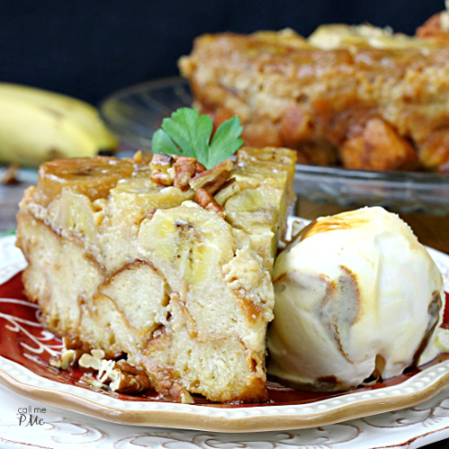 Bananas Foster Bread Pudding Recipe