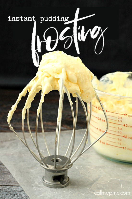 Instant Pudding Mix Frosting > Call Me PMc